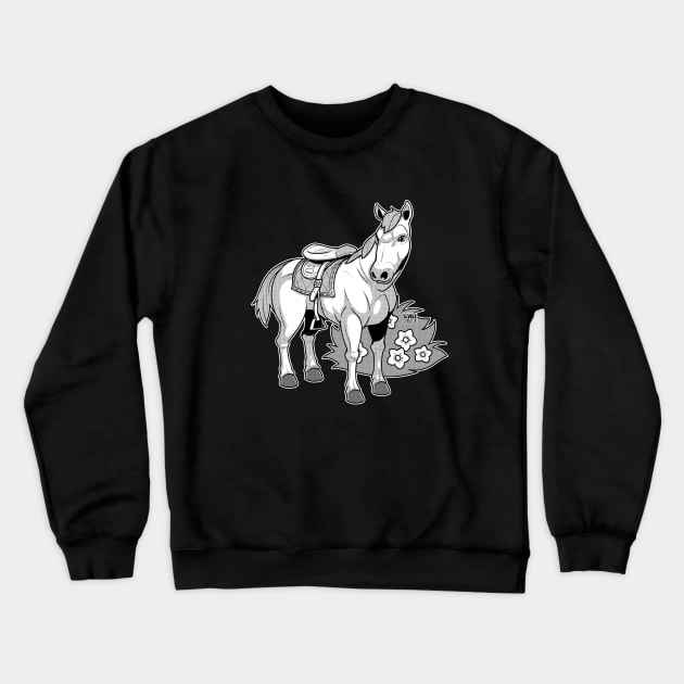 The Archer's Steed Crewneck Sweatshirt by MrHinkleDraws